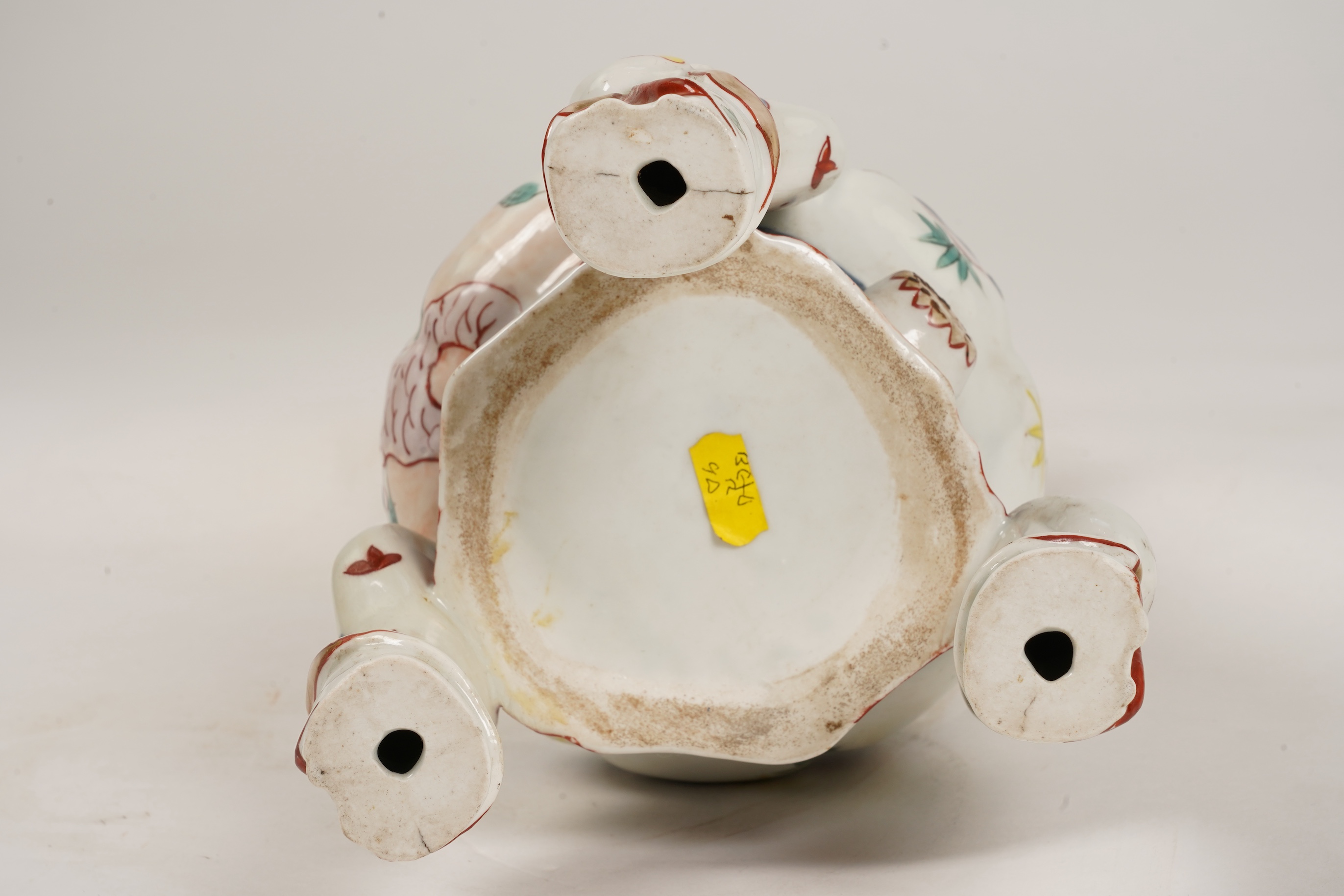 A Samson Imari coffee pot, modelled on an Arita design